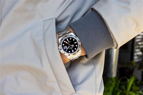 rolex explorer 2 with a suit|Rolex explorer 2 models.